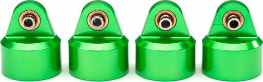 Shock Caps, Aluminum (green-Anodized), GT-Maxx® Shocks (4)