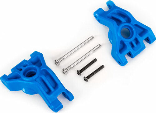 Carriers, Stub Axle, Rear, Extreme Heavy Duty, Blue (Left and Right)/ 3X41Mm Hinge Pins (2)/ 3X20Mm Bcs (2) (For Use with #9080 Upgrade Kit)