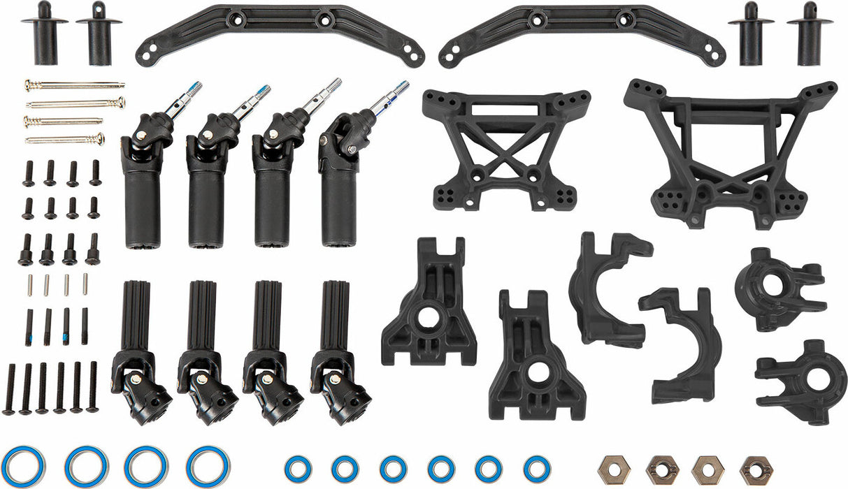Outer Driveline & Suspension Upgrade Kit, extreme heavy duty, black