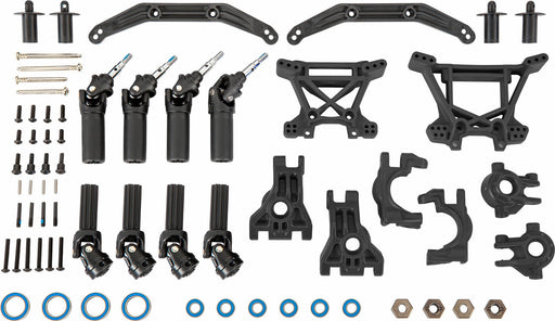 Outer Driveline & Suspension Upgrade Kit, extreme heavy duty, black
