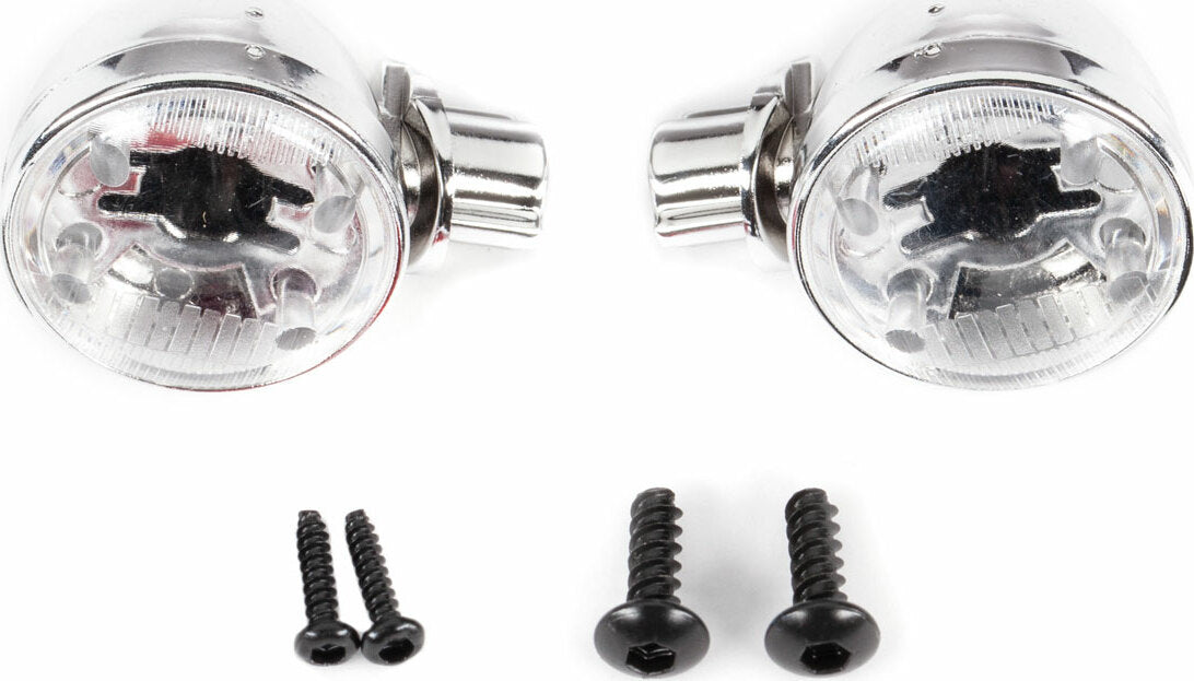 Headlight Housings (Left and Right)/ Headlight Lens (2)/ 2.6X8 Bcs (2)/ 1.6X7 Bcs (Self-Tapping) (2) (Fits #9333 Or 9335 Body)