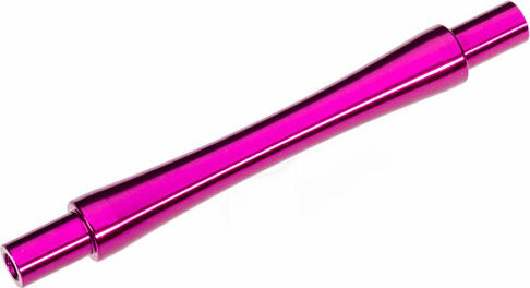 Axle, Wheelie Bar, 6061-T6 Aluminum (pink-Anodized) (1)/ 3x12 BCS (with Threadlock) (2)