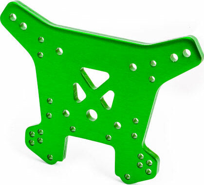Shock Tower, Rear, 6061-T6 Aluminum (green-Anodized)