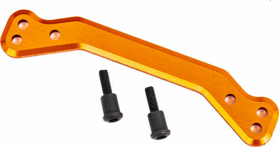 Draglink, Steering, 6061-T6 Aluminum (orange-Anodized)/ 3x14mm SS (2)