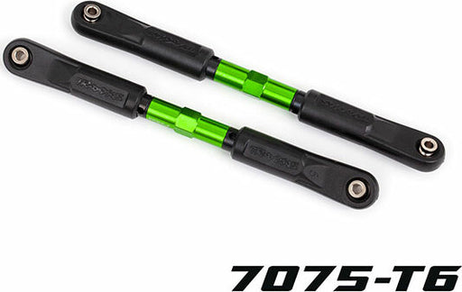 Toe Links, Sledge® (TUBES Green-Anodized, 7075-T6 Aluminum, Stronger Than Titanium) (120mm) (2)/ Rod Ends, Assembled with Steel Hollow Balls (4)/ Aluminum Wrench, 8mm (1)