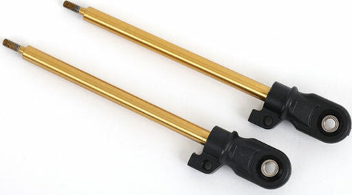 Shock Shaft, 80mm (GT-Maxx®) (TiN-coated) (2) (assembled with Rod Ends and Steel Hollow Balls)