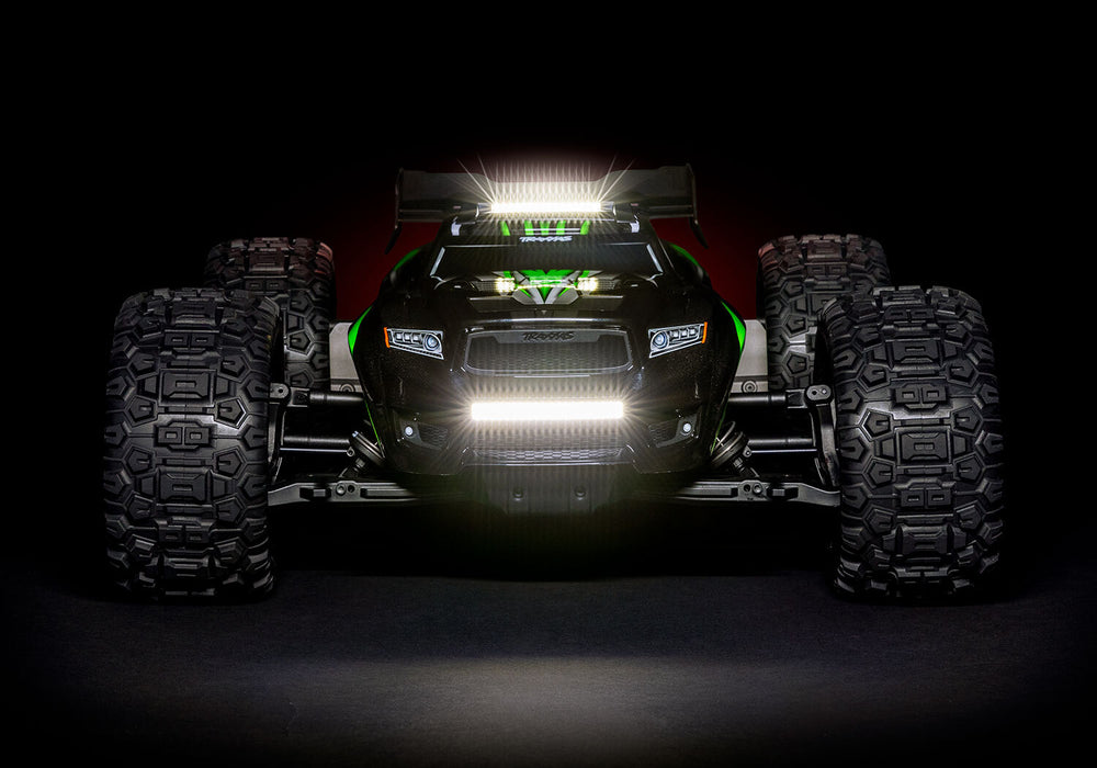 LED light set, Sledge, complete (includes body bumper with LED lights, roof skid plate with LED lights, #6590 high-voltage power amplifier)