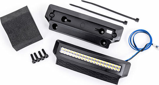 Bumper, Front (body) (with LED Lights)/ Bumper Mount (fits #9511 Body)