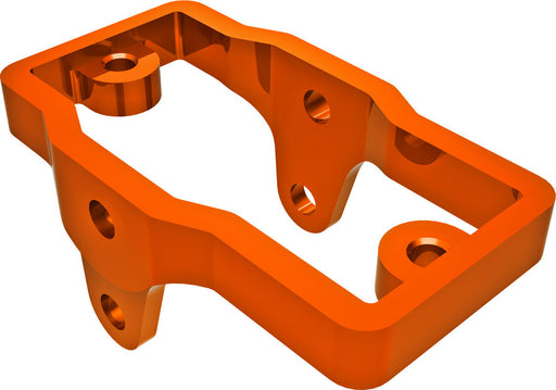 Servo mount, 6061-T6 aluminum (orange-anodized)