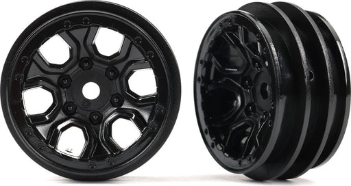 Wheels, 1.0" (black) (2)