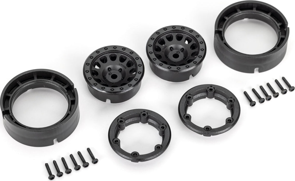 Wheels, 1.0", Method Race Wheels® 105 Beadlock (black, beadlock) (2)