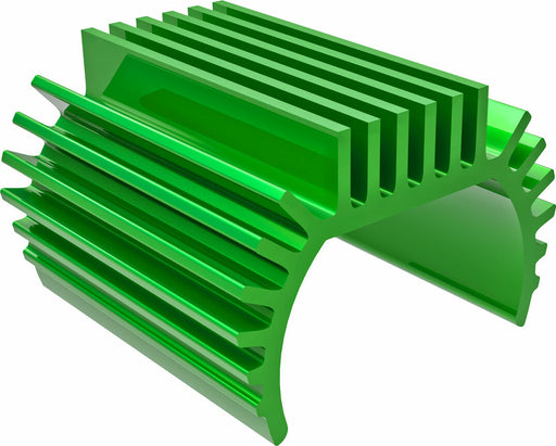 Heat Sink, Titan® 87T Motor (6061-T6 Aluminum, Green-Anodized)