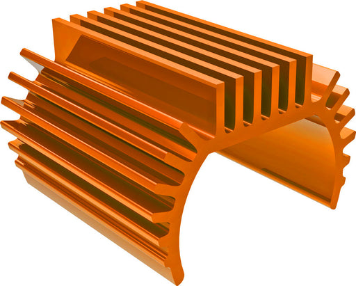 Heat Sink, Titan® 87T Motor (6061-T6 Aluminum, Orange-Anodized)