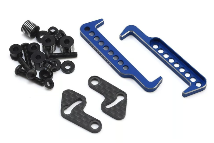 JConcepts Swing Operated Battery Retainer Set (Blue)