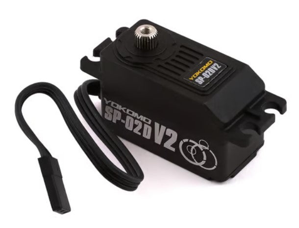 Yokomo SP-02D V2 RWD Digital Low Profile Drift Servo (Black)