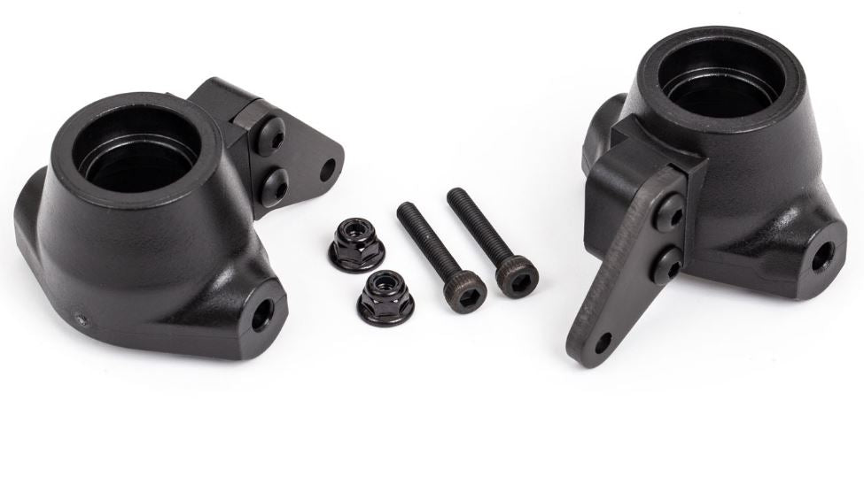 STEERING BLOCKS L//R ALUM DARK