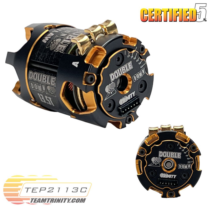Certified Double Down 13.5T Outlaw Motor w/TEP1149 Rotor