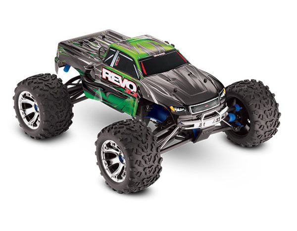 Revo® 3.3:  1/10 Scale 4WD Nitro-Powered Monster Truck (with Telemetry Sensors) with TQi 2.4GHz Radio System, Traxxas Link™ Wireless Module, and Traxxas Stability Management (TSM)®