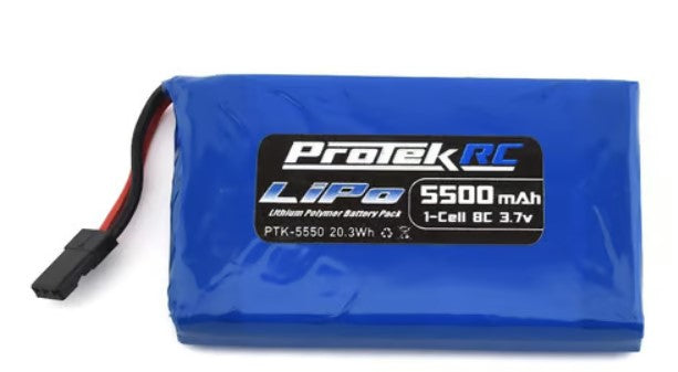 ProTek RC 1S High Capacity Sanwa M17 LiPo Transmitter Battery (3.7V/5500mAh)