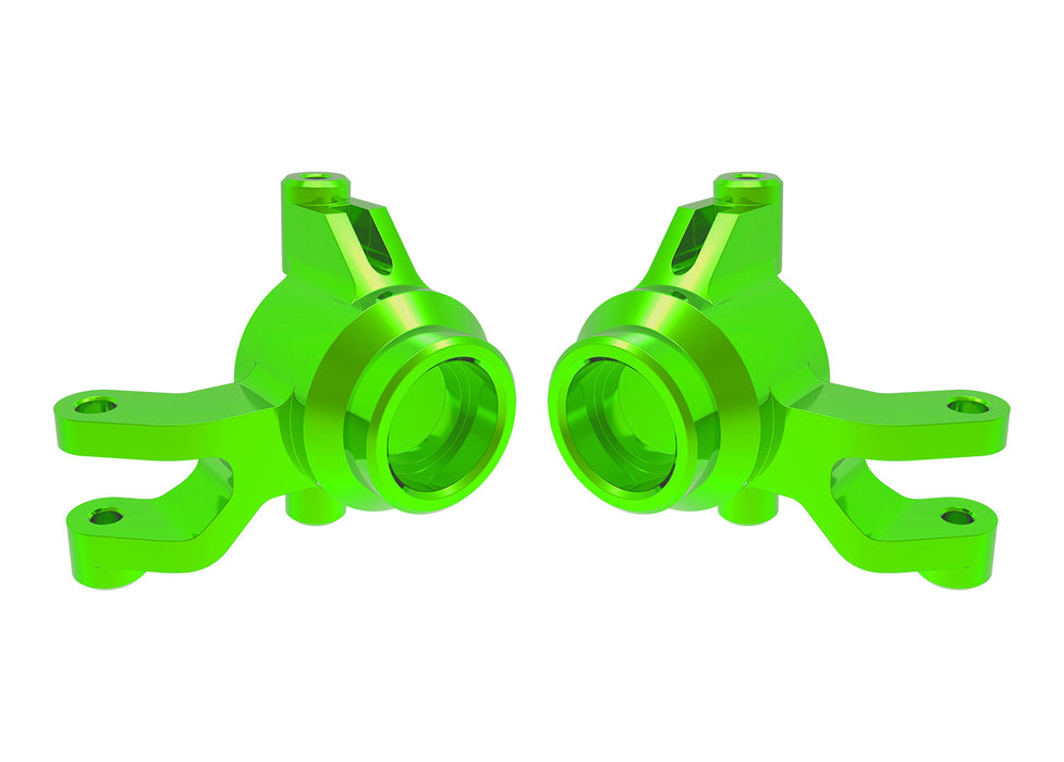 STEERING BLOCKS L&R ALUM GRN
