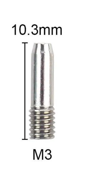 4Pcs M3 Headless Hexagon Drive Shaft Screw Pins (Crawler) 10.3MM