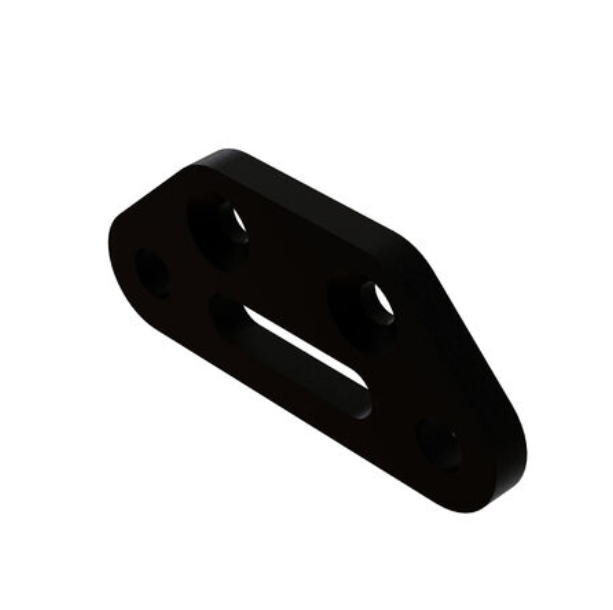 Aluminum Front Suspension Mount (Black)