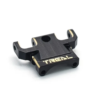 TREAL SCX24 Brass Rear Upper Links Mount for Axial SCX24 Deadbolt C10 Gladiator Bronco