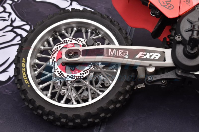 PROMOTO-MX MOTORCYCLE Aluminum 7075-T6 Rear Brake Disk (BLACK) LOS 362010