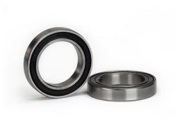 Ball bearing, black rubber sealed (15x24x5mm) (2)