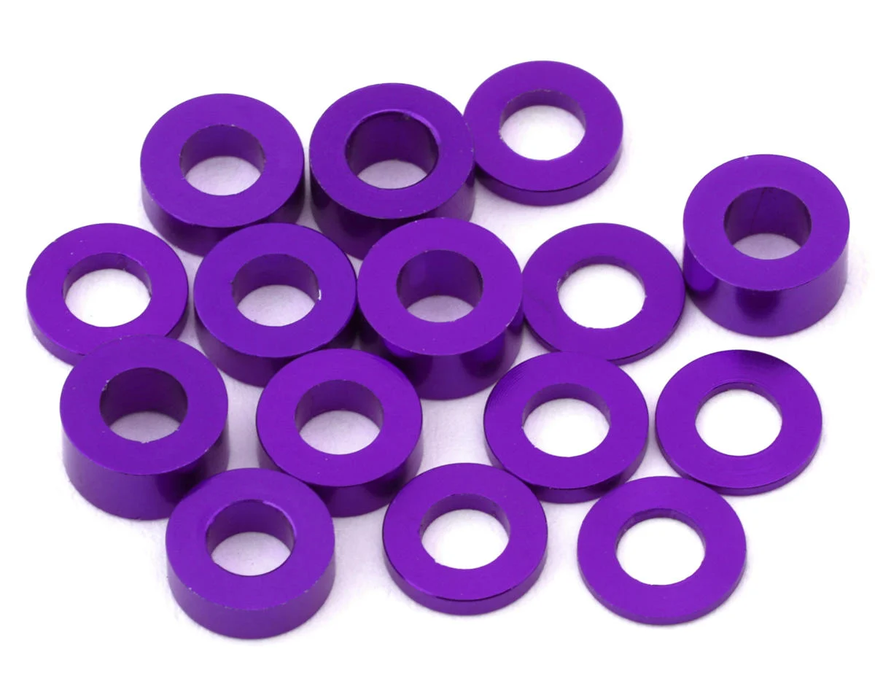 M3*6*0.25 Shim 10pcs/bag Purple