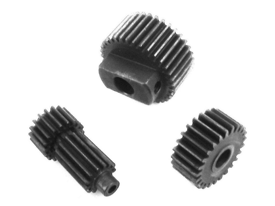 Hot Racing Hardened Steel Center Gear Set 1/16 (7093)