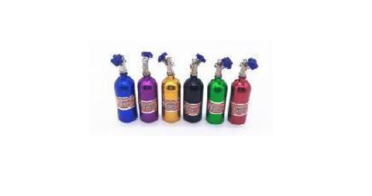1/10th Scale Aluminum Nos Bottle