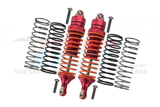 ALLOY REAR ADJUSTABLE SPRING DAMPER WITH ALLOY BALL TOP&BALL ENDS-(7462R)