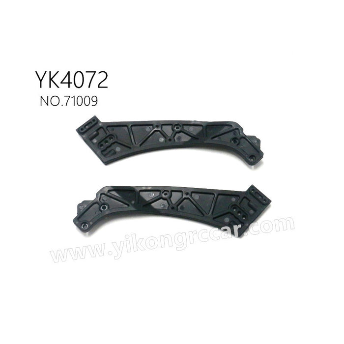 Rear Shock Absorber Support Parts for YIKONG DF7 YK4072 RC Car
Brand Name: YIKONG;
Item Number: 71009;
Compatible models: YK4072, YK4072 Pro;
Package list: 2Pcs;
Material: Plastic;