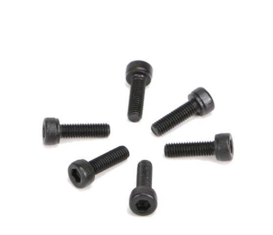 3.5x10mm Cap Head Hex Machine Thread Screws (6pcs)