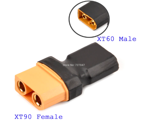 AZTAB Adapter XT90-F to XT60-M
