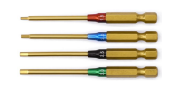 AZTAB Titanium Hex (6.35mm/1/4) Hex1.5/2.0/ 2.5/3.0mm/ L=78mm