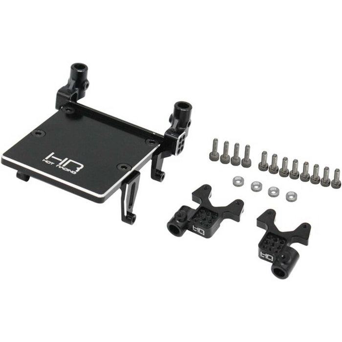 Aluminum Front/Rear Adjustable Shock Towers: SCX24