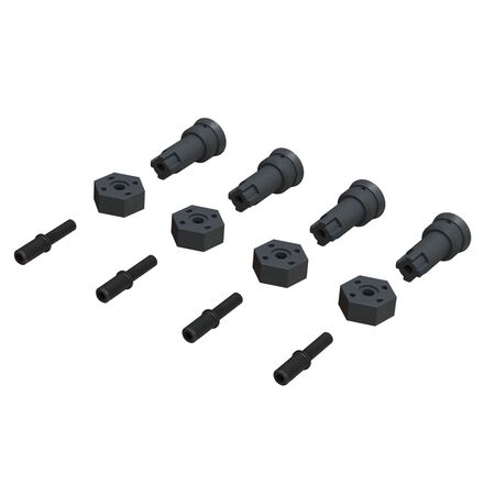 Wheel Axle and Hub Set - GROM