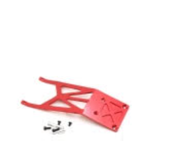 Traxxas Slash 2WD 1/10 Aluminum Front Skid Plate (Red)
