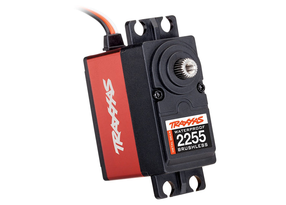 Servo, digital high-torque 400 brushless, metal gear (ball bearing), waterproof