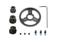 53T SPUR MOD 0.8 32Pitch 15T,17T & 19T Pinion ( Slash,Rustler, Stampede 4x4)