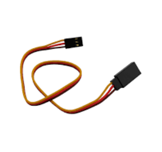 Servo Extension Wire Straight Male to Female (1pcs) 22AWG L=300mm