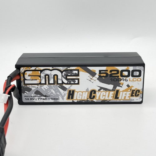 HCL-EC 14.8V 5200mAh 100C wired hardcase TRX
