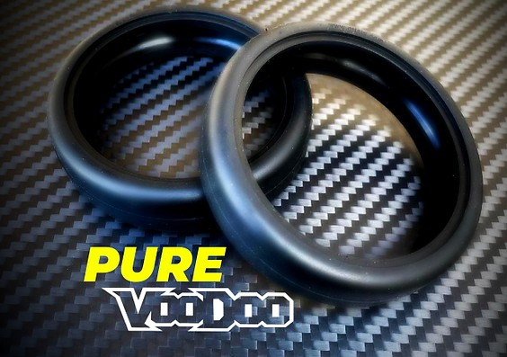 Voodoo Absolute Front Drag Tire (2 tires)(no foam needed