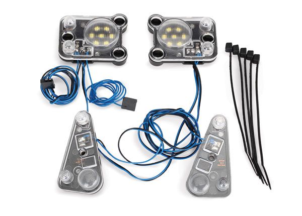 LED headlight/tail light kit (fits #8011 body, requires #8028 power supply)
