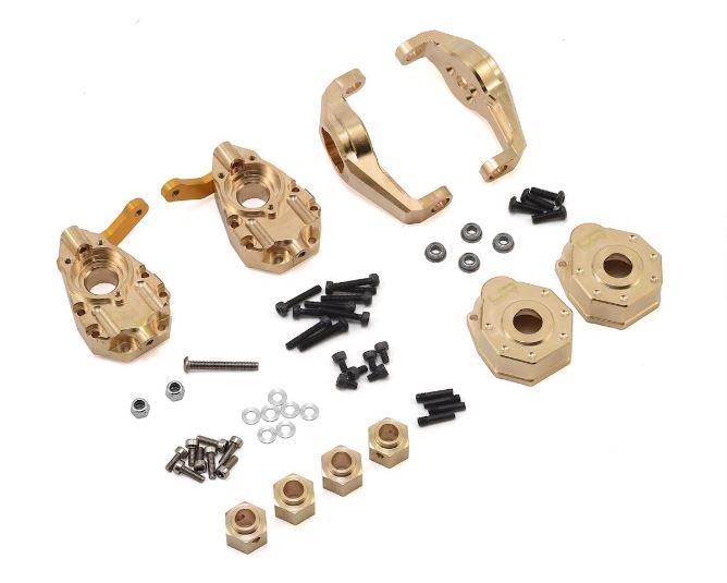 Yeah Racing Traxxas TRX-4 Brass Upgrade Parts Set