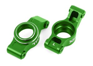 STUB AXLE CARRIERS ALUM GREEN L/R