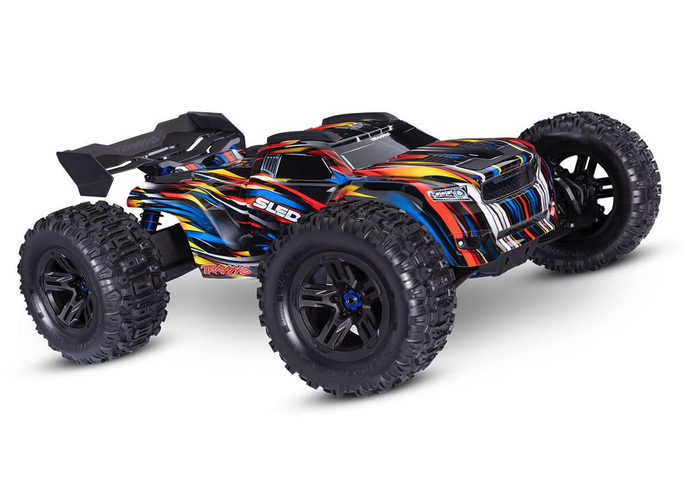 1/8 Sledge Belted (Blue) Off-Road Truggy Basher