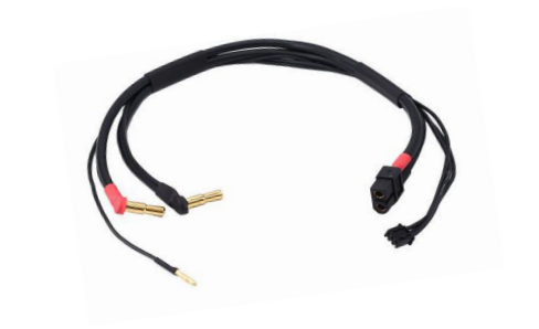 2S XT60 Balance Charging Lead 4mm & 5mm Multi Bullet Plug 12AWG 300MM